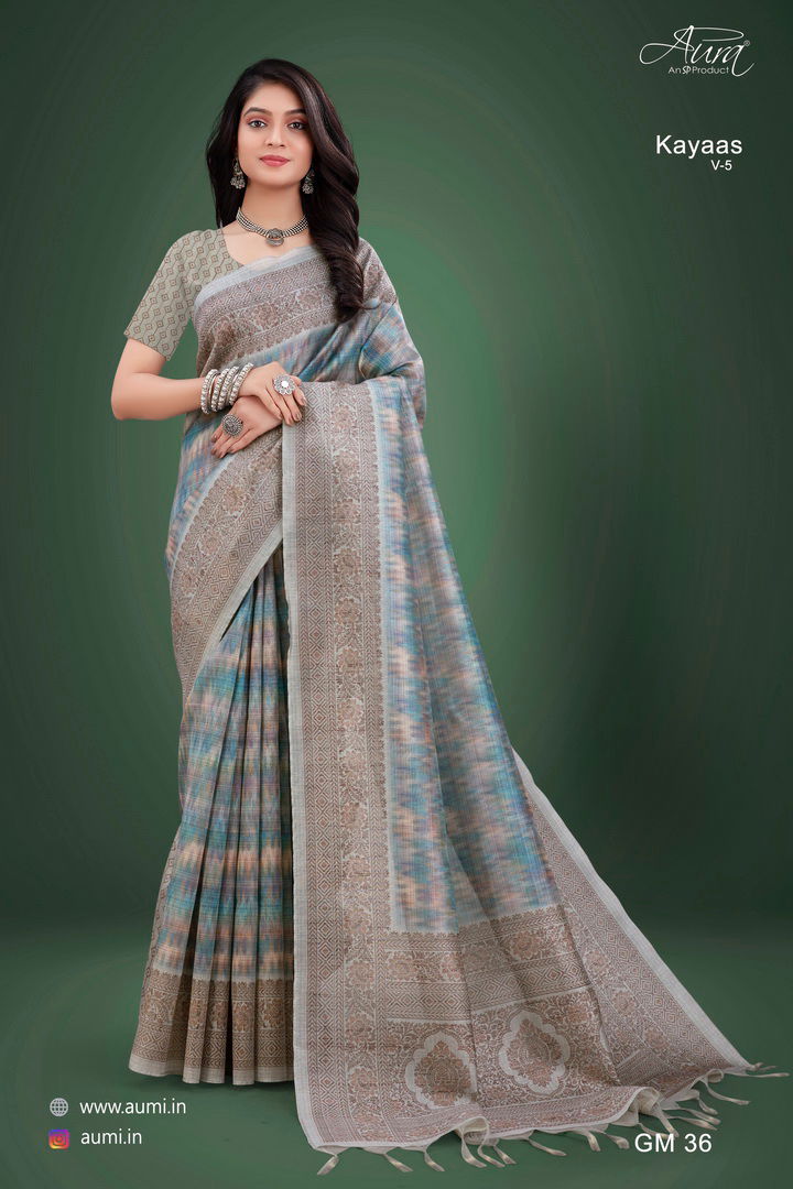 Aura Kayaas V 5 Fancy Ethnic Wear Wholesale Designer Sarees